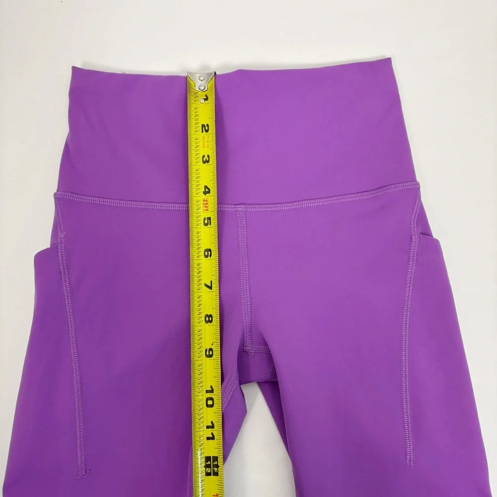 Lululemon Wunder Train High-Rise Tight with Pockets 25" Moonlit Magenta Size 4 - Picture 9 of 10
